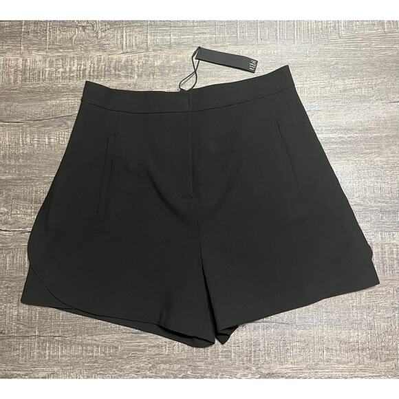 Tibi New York Black Classic Shorts, Size 4 NWT - Picture 1 of 10